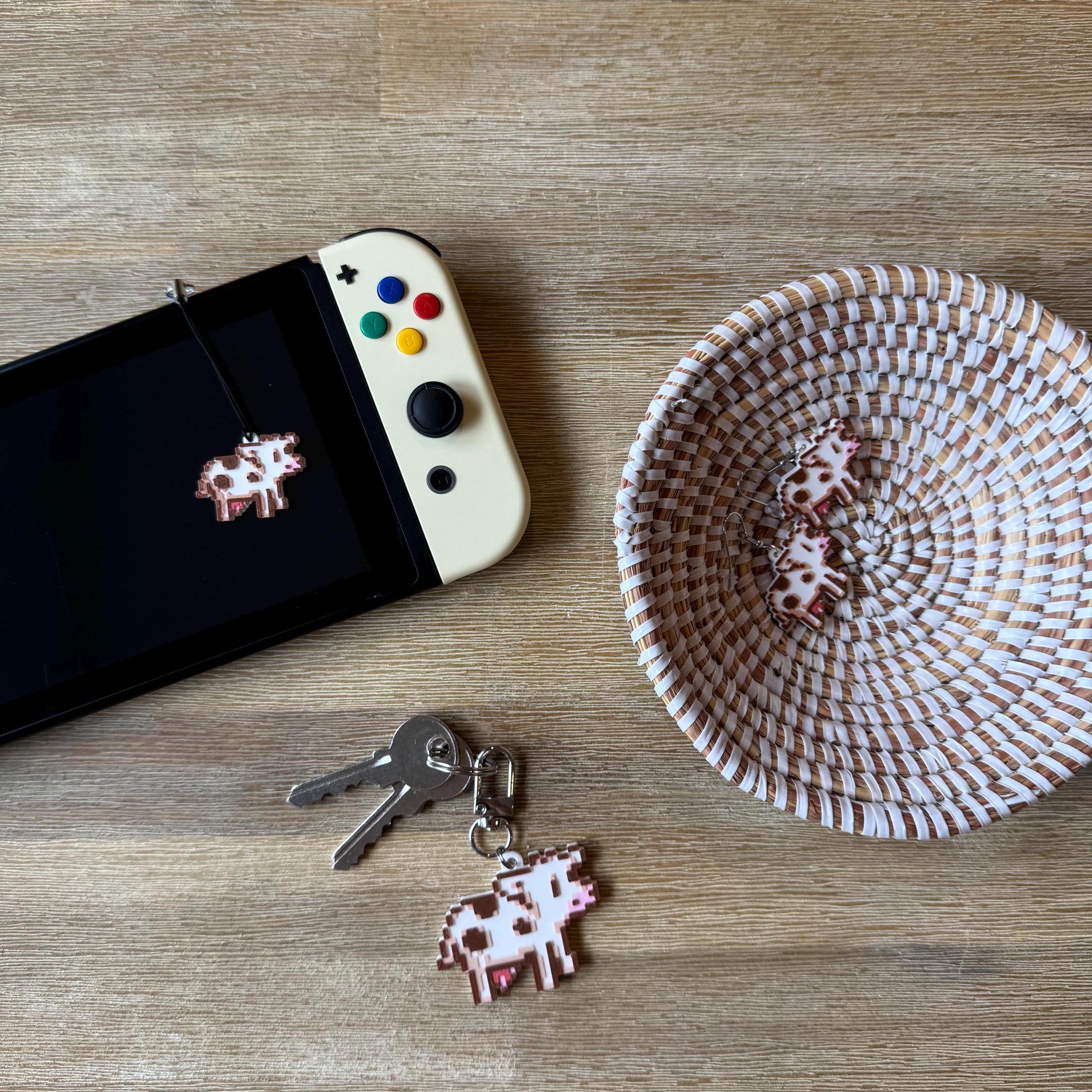 Nintendo Switch - charm Switch Charm, Nintendo Charms, Switch Accessories, Dust Plug