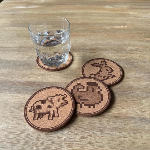 Stardew Valley Cork Coaster Set