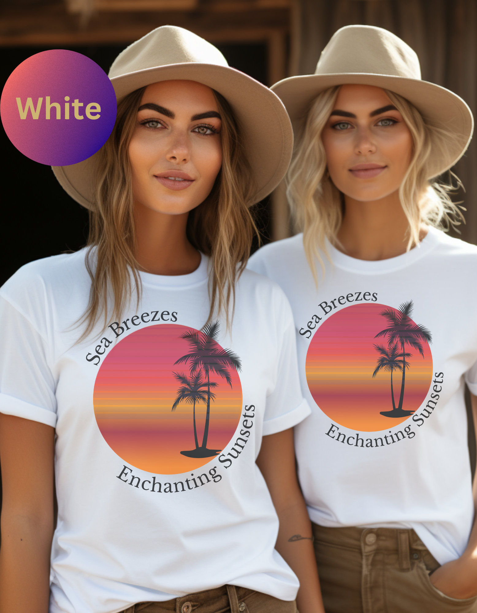 Sea Breeze Short Sleeve Tee, Family Beach Vacation Shirt, Gift