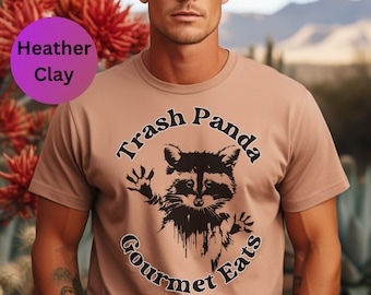 Maglietta a maniche corte Trash Panda, divertente camicia amante del procione, divertente maglietta del procione, camicia Trash Pands, regalo, lui, lei, suocera, collega,