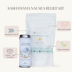 Kit de náusea para nutrir-se durante a gravidez, pós-parto e quimioterapia