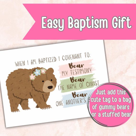 Lds Baptism Gift For Year Old Boy Easy LDS Baptism Gift For Year