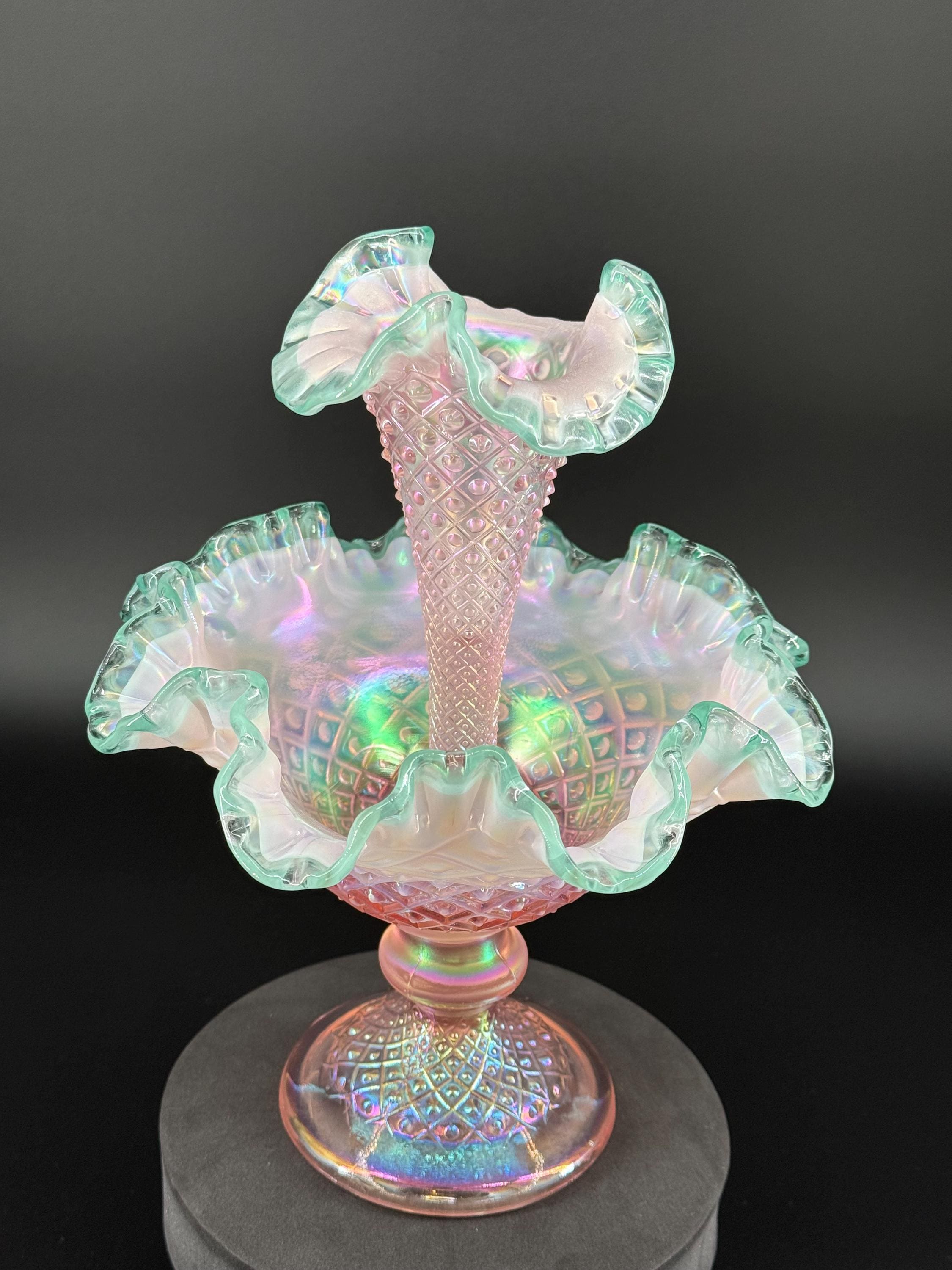 Fenton Art Glass・アンティークガラス Fenton Art Glass Hand Painted