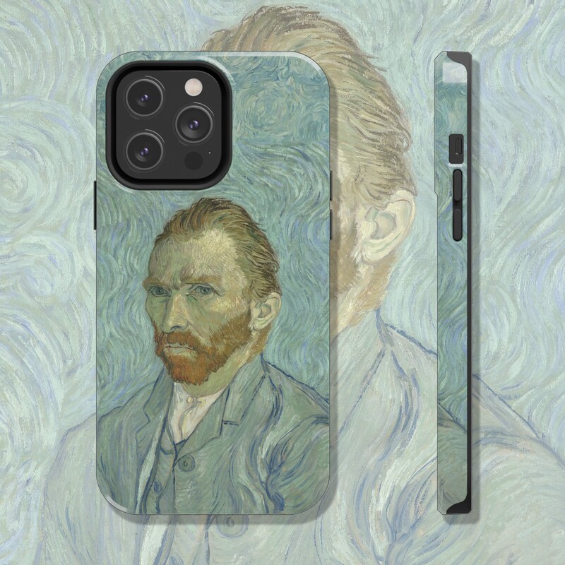Van Gogh Potrait Painting iPhone Case