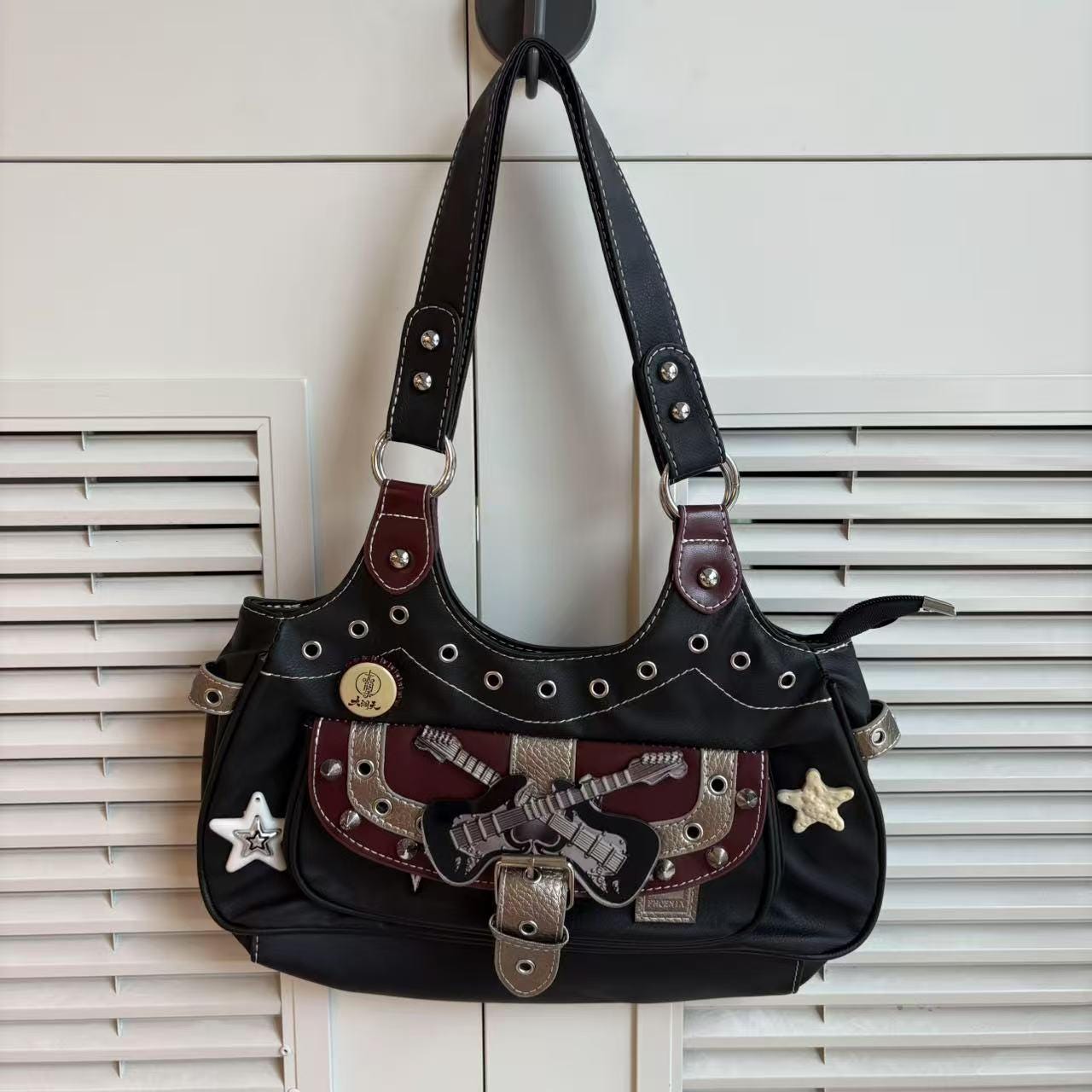 バッグ Coach mini Leather Studs Satchel Bag Y2K il_fullxfull.7036188284_9eez.jpg