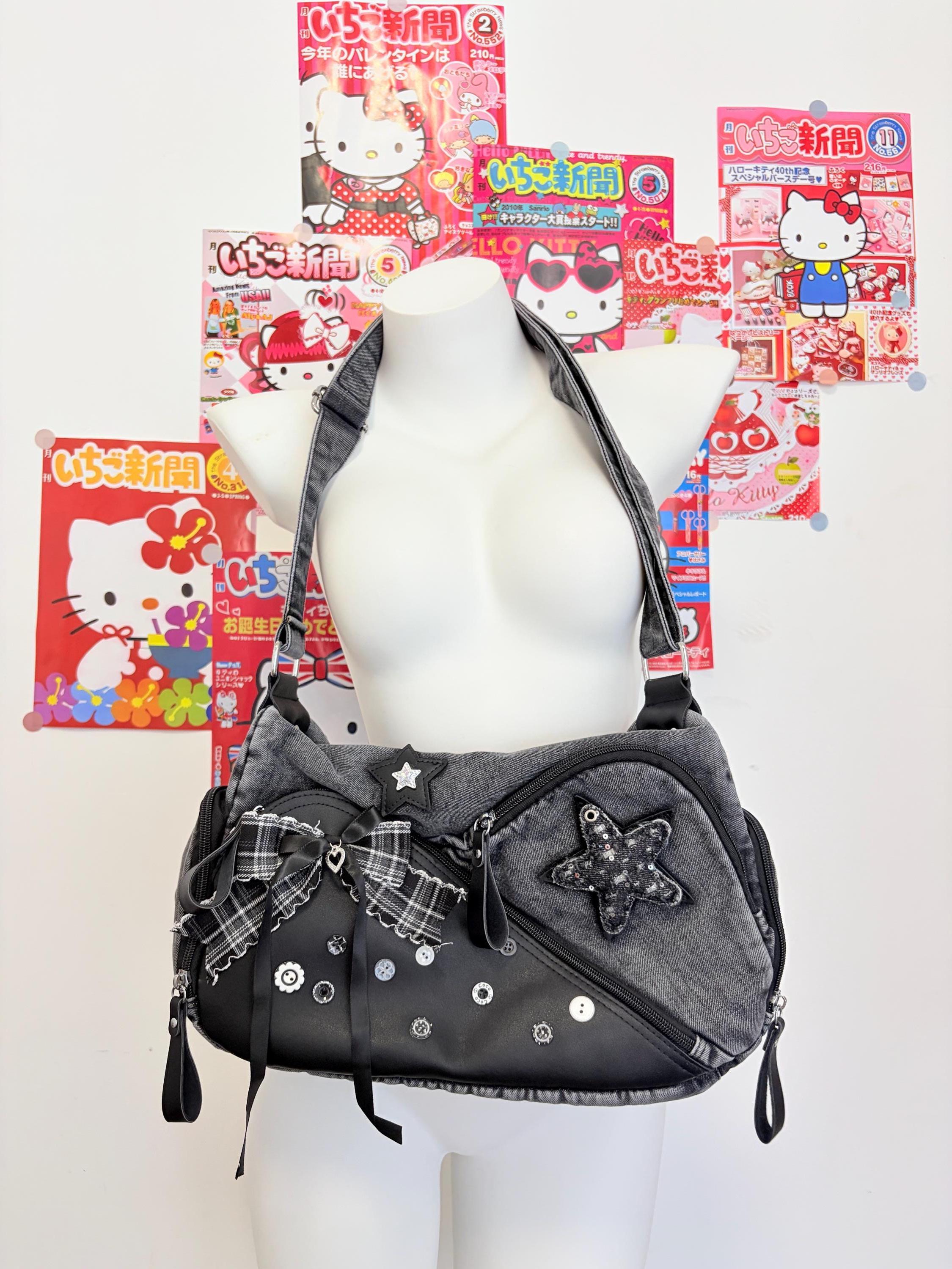 Y2k Grunge Messenger Bags - Etsy