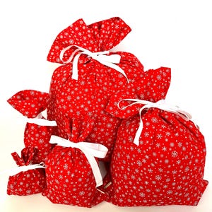 Gift bag, alternative gift packaging, gift sack, fabric bag, sack, bag bag