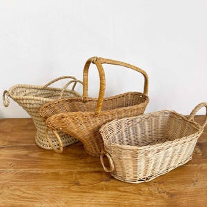 Vintage Basket Wine Bottle Holders Bottle Cradle Wicker Wine Bottle Stand