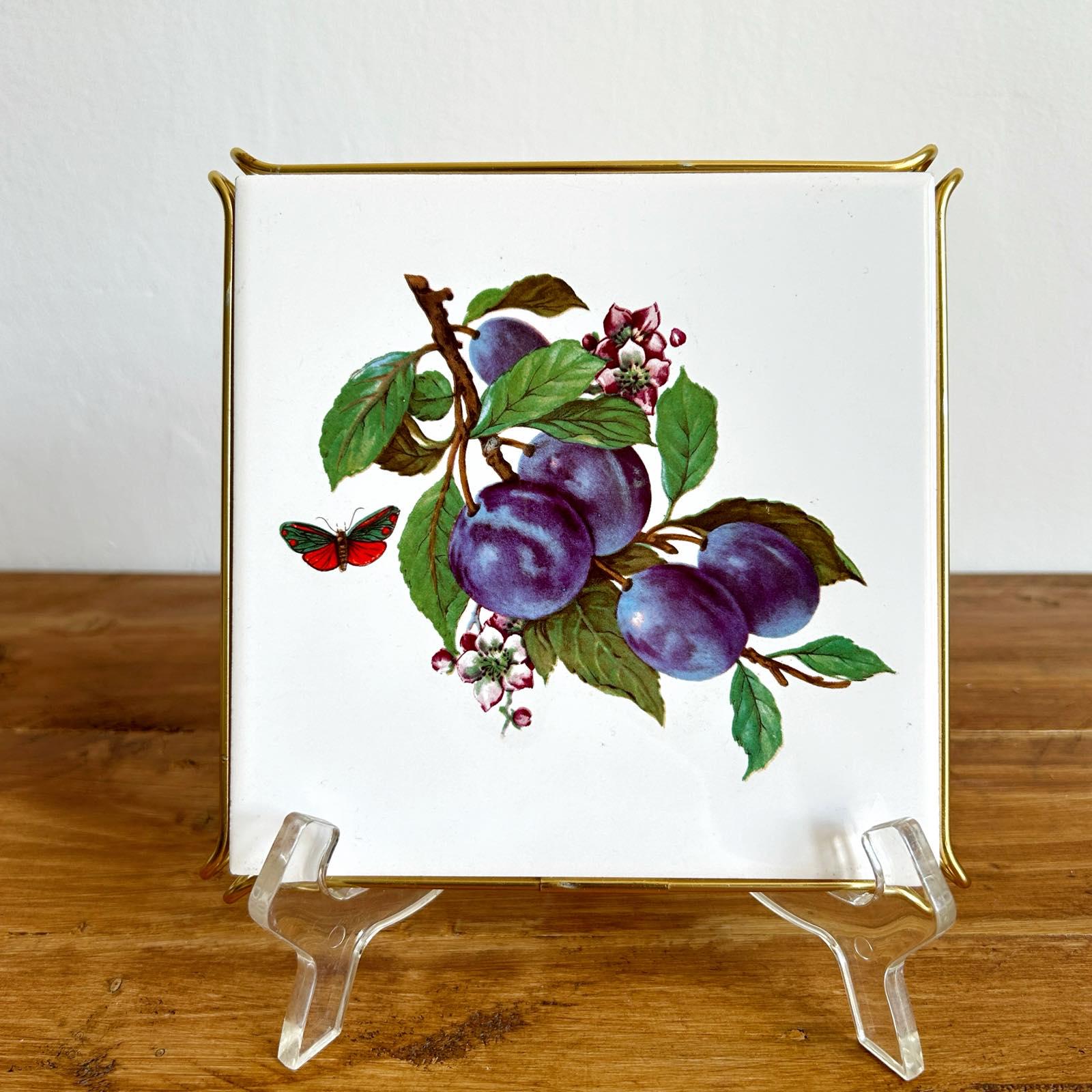 Dessous De Plat Villeroy & Boch Marie Antoinette – Céramique Vintage – Multicouleur