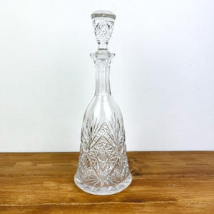 Antyczna karafka - kryształowa