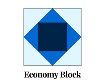 Economy Foundation Paper Piecing Sjablonen Meerdere maten Patroon Modern Klassiek Quilt Scrapbusting Naaien patchworkblok PDF FPP