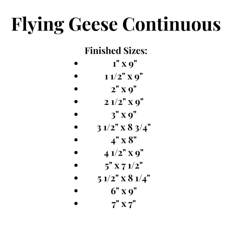 Szablon do patchworku z papieru w kształcie trójkąta ciągłego, wzór w wielu rozmiarach, nowoczesny klasyczny blok do szycia patchworku w formacie PDF FPP zdjęcie 7