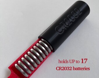 CR2032 Battery holder | CR2032  Battery dispenser | CR2032 Battery tray | CR2032 Battery storage