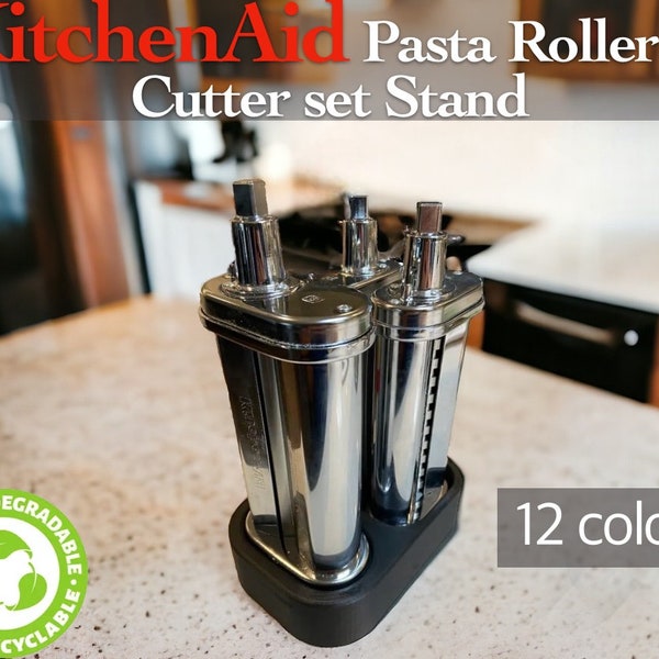 Premium KitchenAid Pasta Roller Cutter Stand | KitchenAid Holder | KitchenAid Accessories | KitchenAid Tools bioplastic