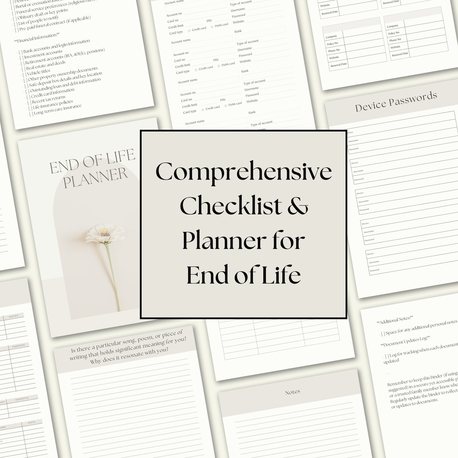 Comprehensive End of Life Planner - Il 1588xN.5683753192 K7ca 