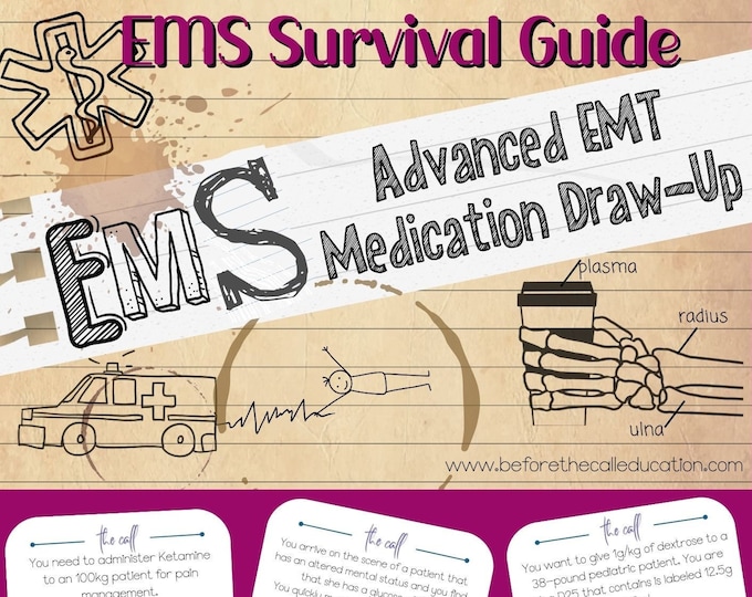 Digital Download - EMT and NREMT Study Guide From Before the Call ...