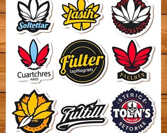 Custom Die Cut Vinyl Stickers: Personalized Logo, Waterproof