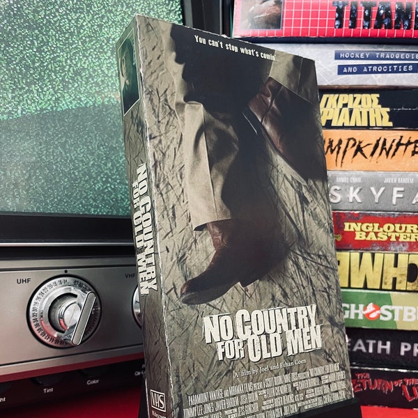 No Country For Old Men Custom VHS