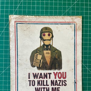 GI Robot Recruitment Poster 8x10 Art Print