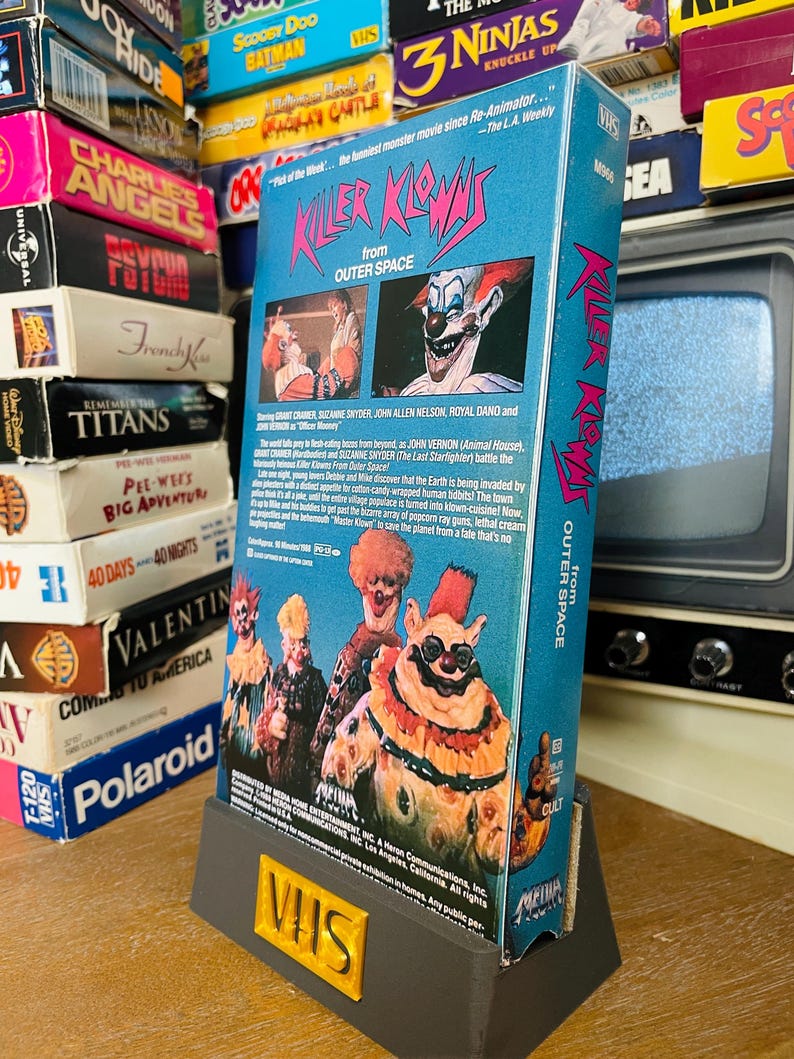 Killer Klowns From Outer Space Custom Replica VHS - Etsy
