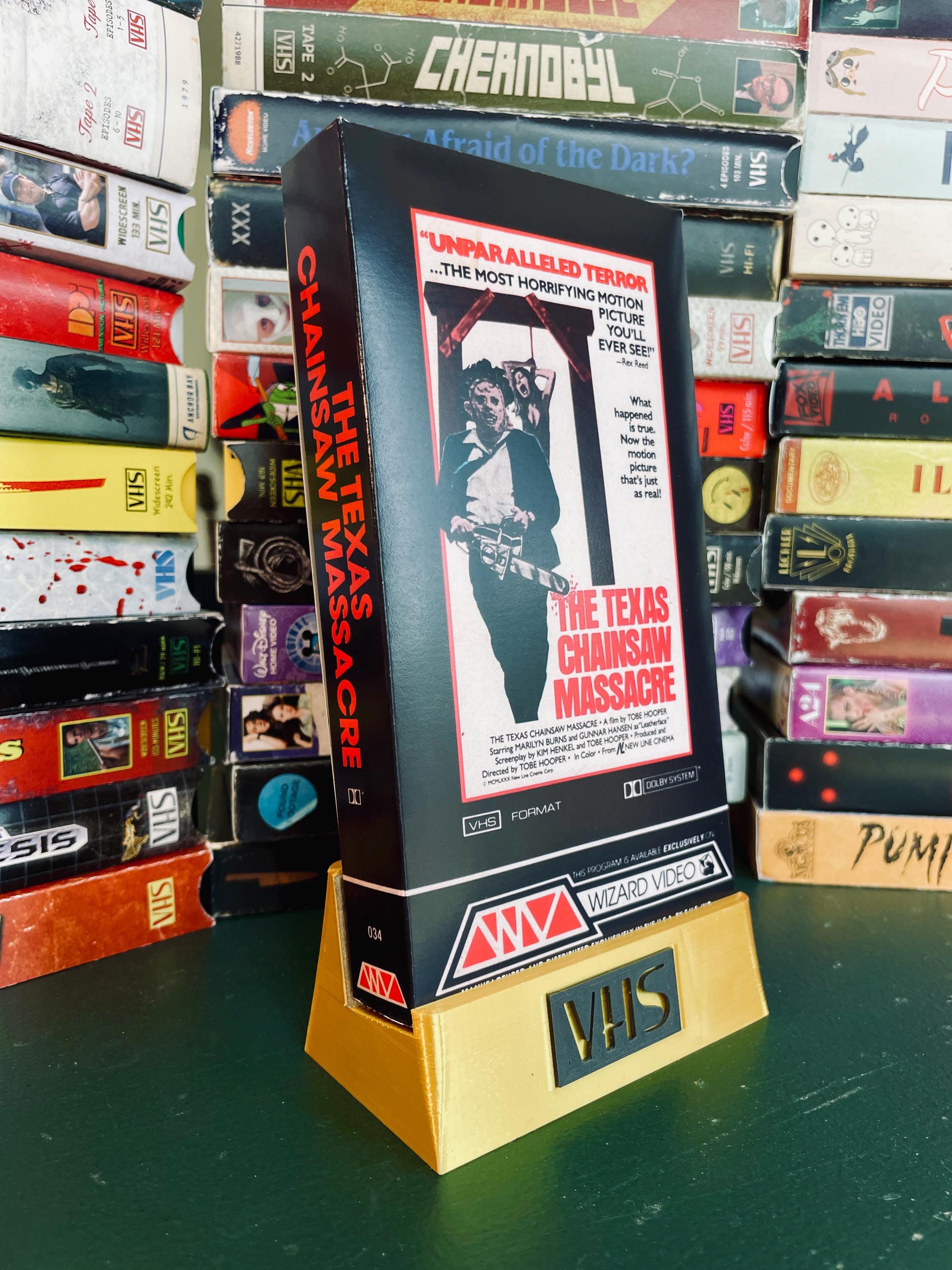 1st Edition Texas Chainsaw Massacre Custom VHS - Etsy