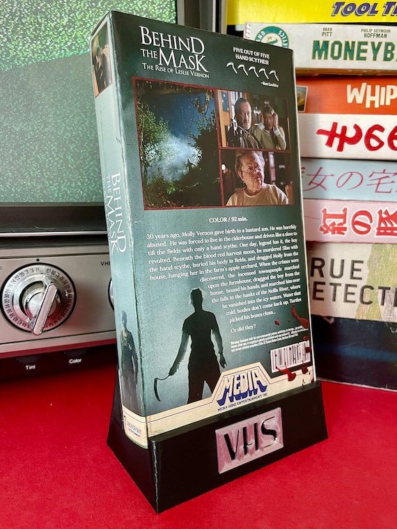Behind the Mask: the Rise of Leslie Vernon Custom VHS - Etsy