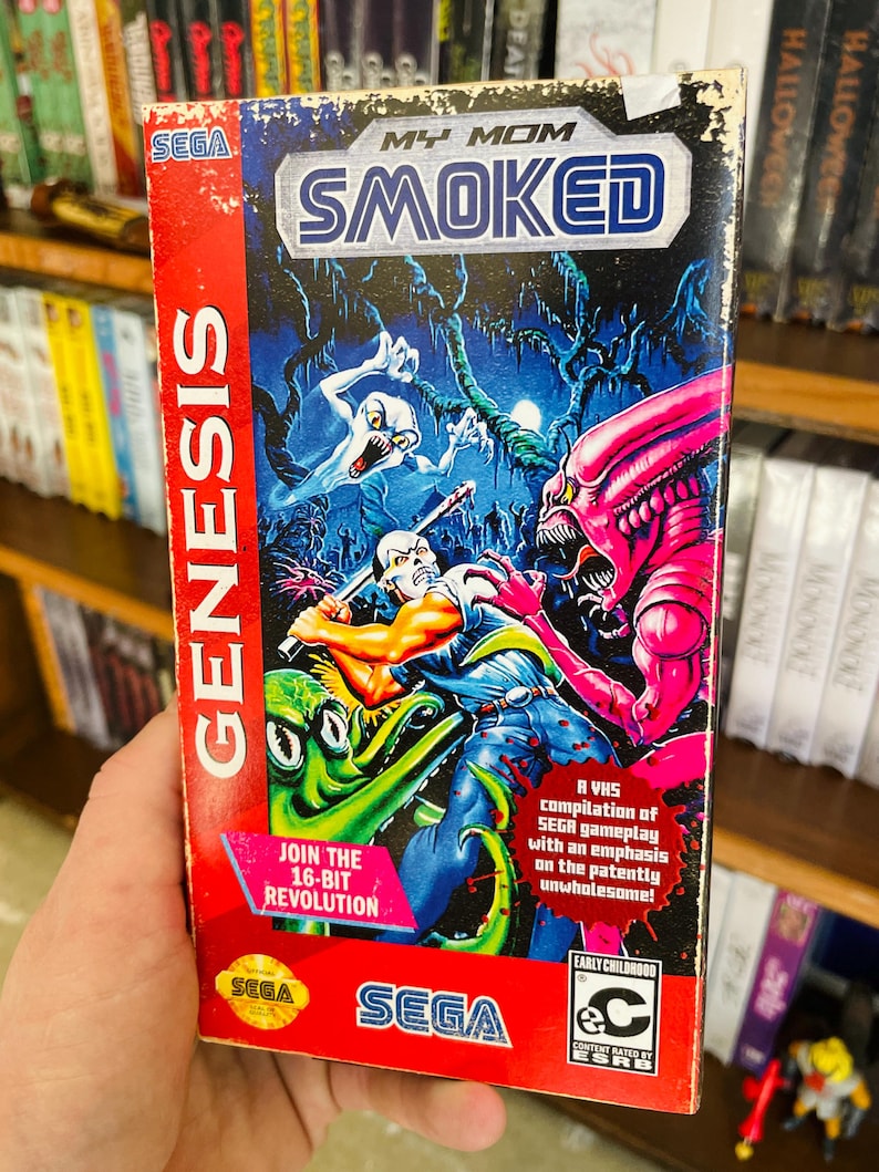 Sega Genesis Compilation Custom VHS image 4
