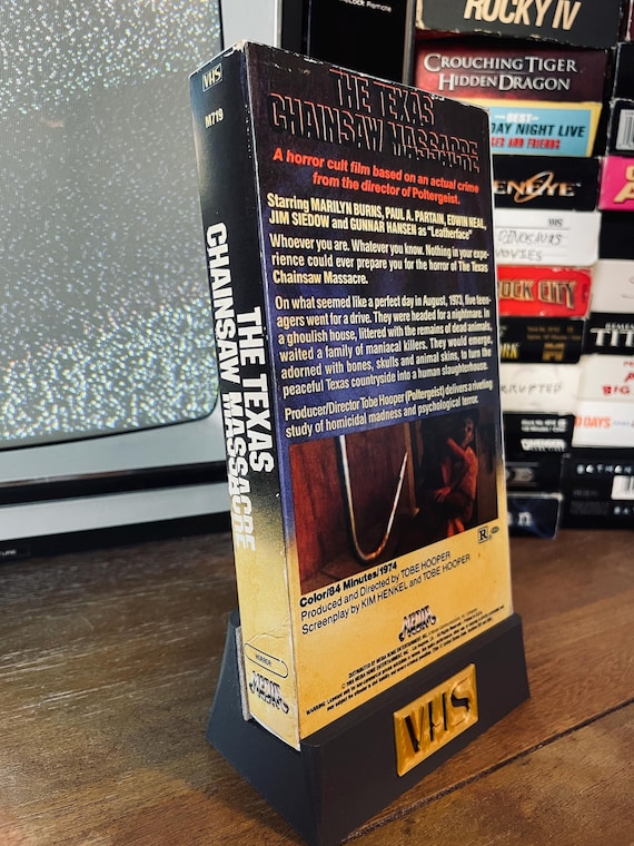 The Texas Chainsaw Massacre Custom VHS - Etsy