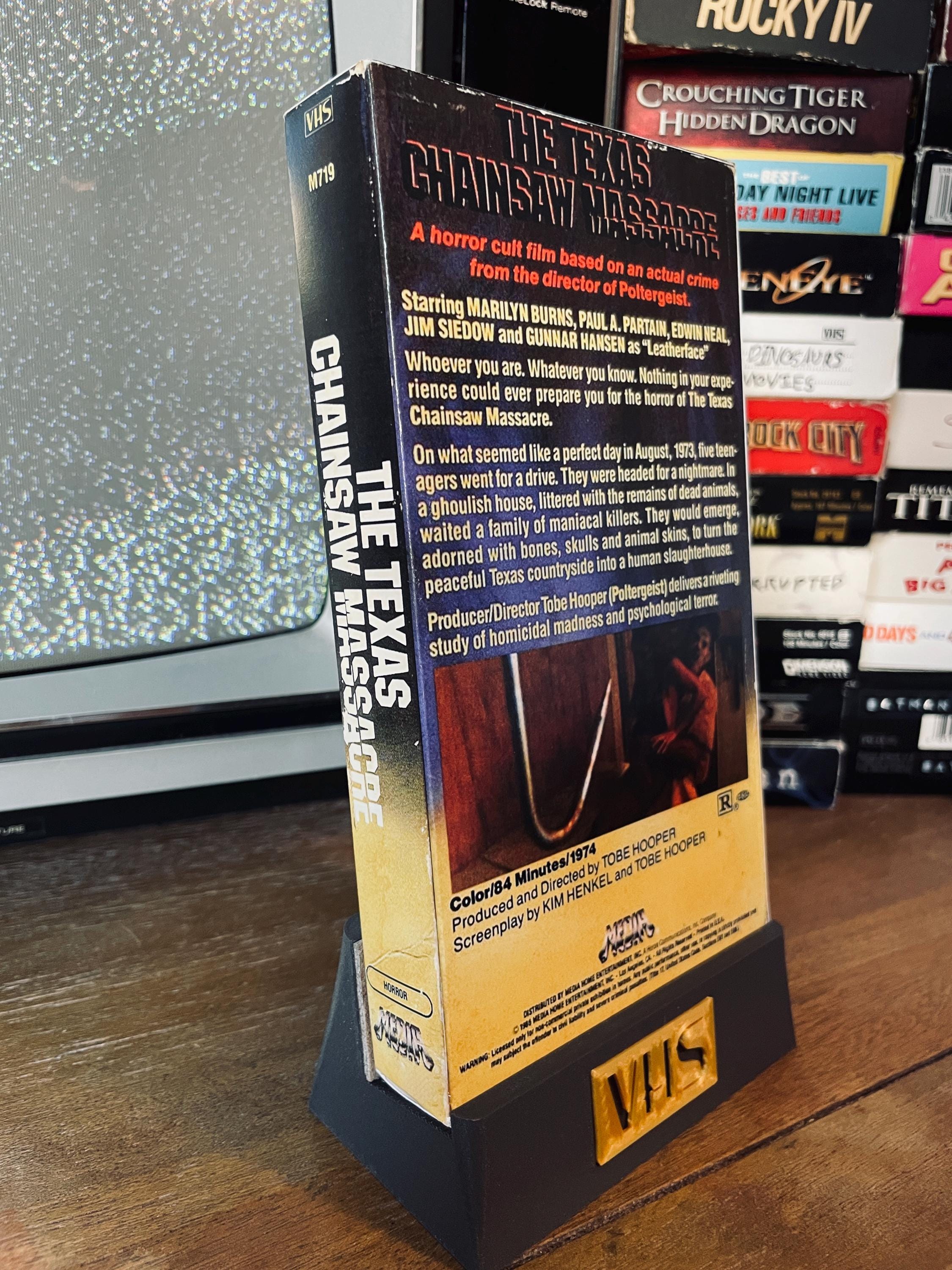 The Texas Chainsaw Massacre Custom VHS - Etsy Canada