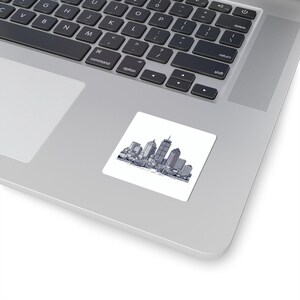 Boston MA Skyline Sticker Detailed Cityscape Vinyl Decal - Etsy