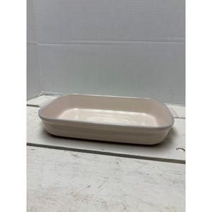 Mauve Stoneware Rectangular Baking Dish By Pfaltzgraff Community Oven & Microwave Safe
