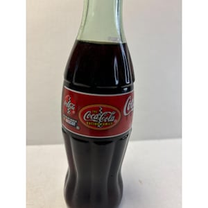 8oz Collectible Nascar Racing Coca Cola Bottle