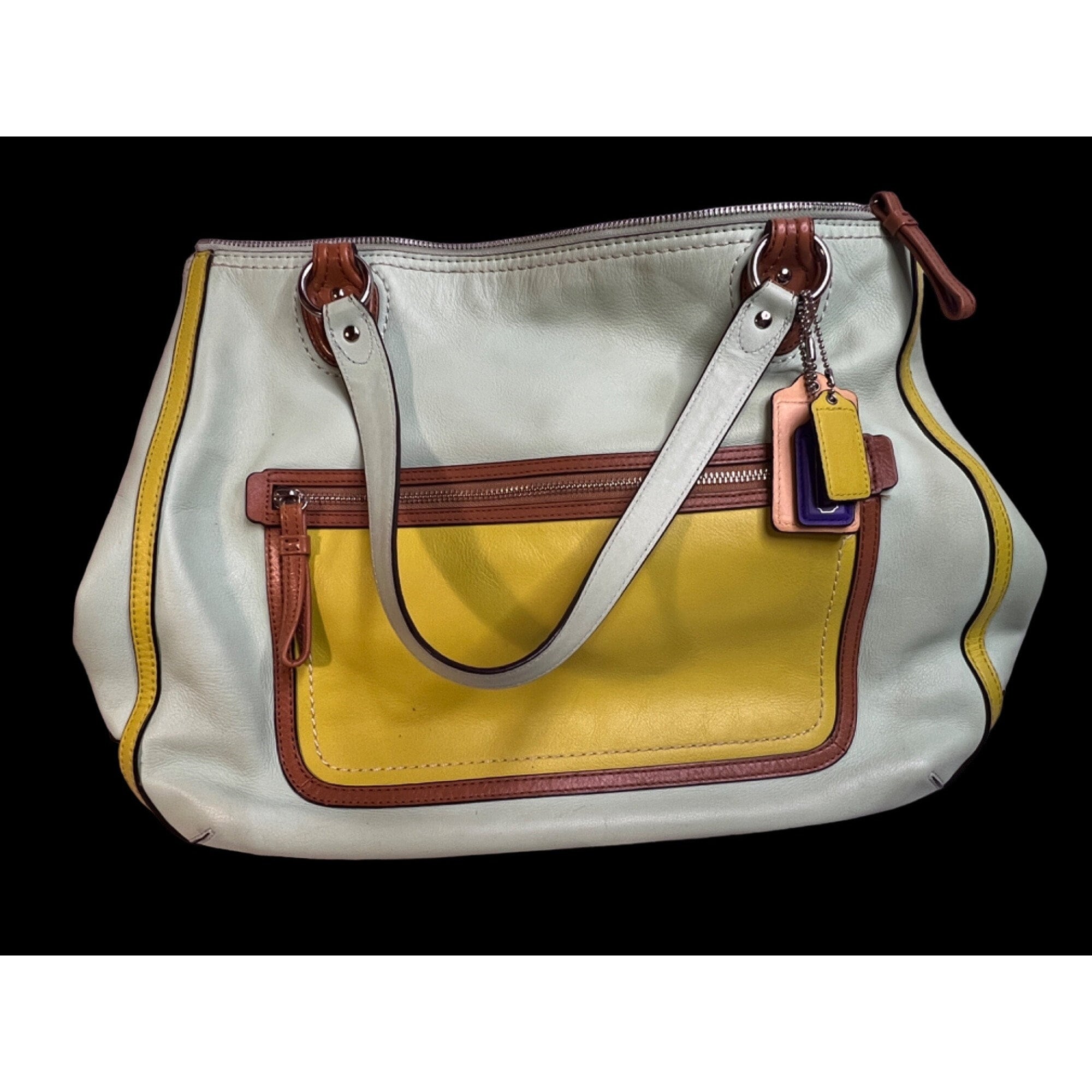 Coach purse hallie hotsell