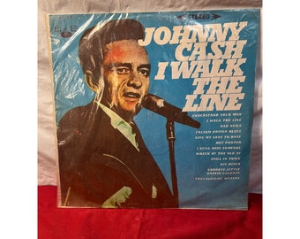 Johnny Cash Vinyl Record “I Walk The Line”