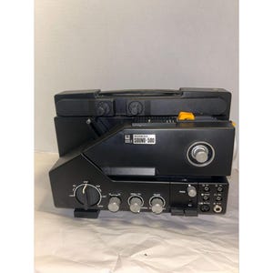 Sankyo Sound 500 Movie Projector Vintage Super 8mm Film Player Black With Control