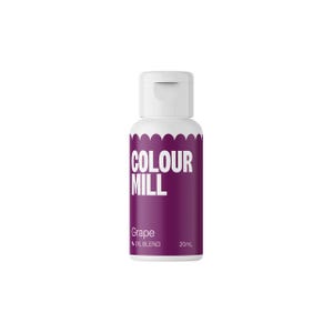 GRAPE Colour Mill Oil Based Food Coloring for Chocolate, Buttercream, and more!