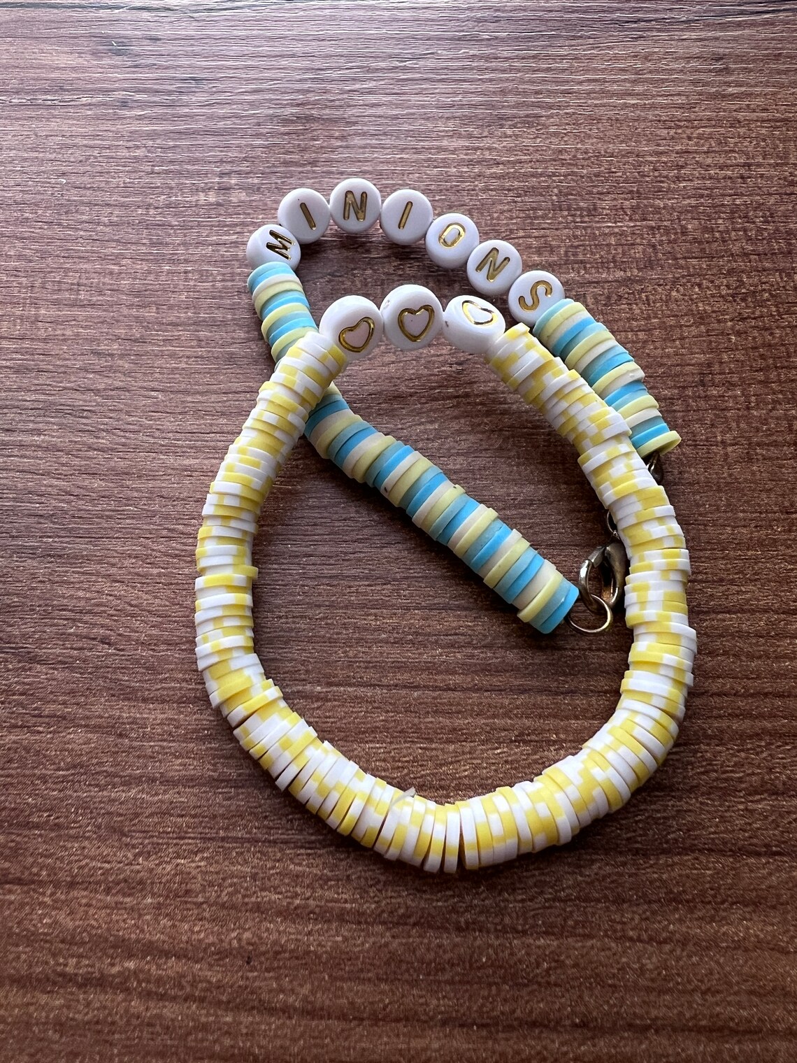 Minions Bracelet Set Etsy