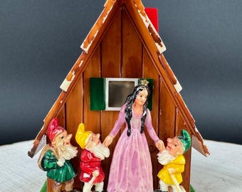 Vintage Nestler Snow White 7 Dwarfs Click Viewer Mini Projector Germany Toy