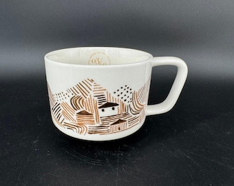 2014 Starbucks Artisan Series A Story of Farmers 03/08 Ceramic Coffee Mug 12 oz