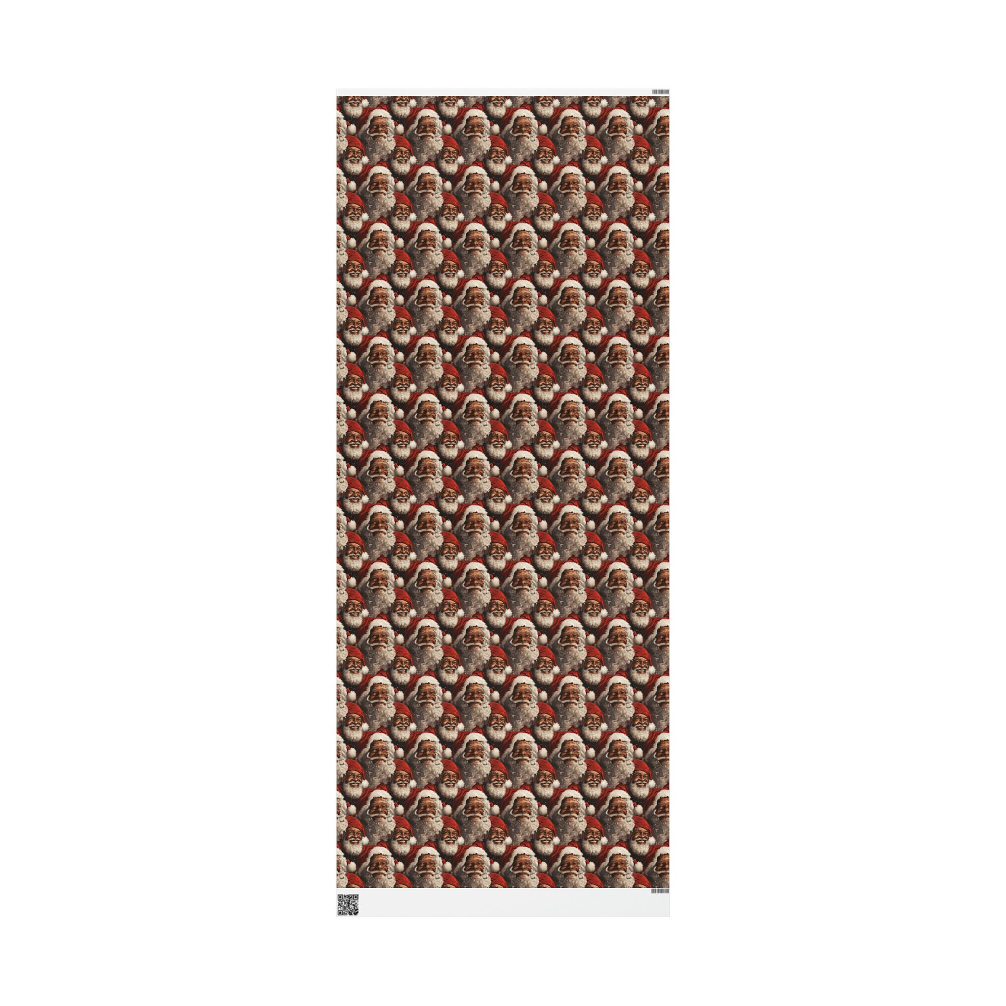 Keluna Papier Cadeau De Noël Afro-américain – Père Noël