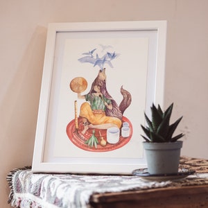 Klangheilung • Aquarell Illustration l