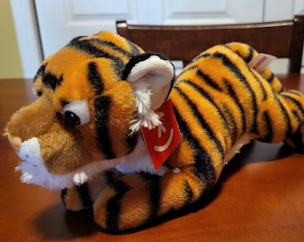 Aurora 35000 Eco Nation Bengal Tiger 9In Soft Toy (Orange B