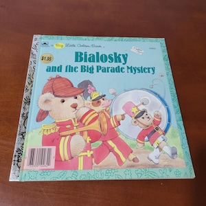 Vintage Bialosky and the Big Parade Mystery, Little Golden Book (1986)