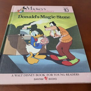 Donald&#39;s Magic Stone (1990 Hardcover), Mickey&#39;s Young Readers Library, Volume 10