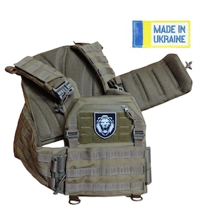 Professioneller Coyote-Plattenträger PTTPNX GU gen.3 - Cordura kugelsichere Weste - Sand / Braun-Körperpanzerung