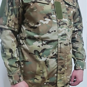 Ukrainian Combat Genuine Jacket MM25 PTNPNX Gen2 – NATO Ripstop Military Camo Jacket  - Ukraine Army