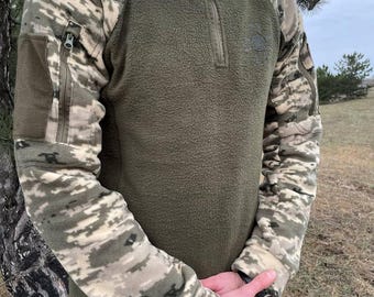 Vintage Winter Combat Shirt Armed Forced of Ukraine - Pixel MM14