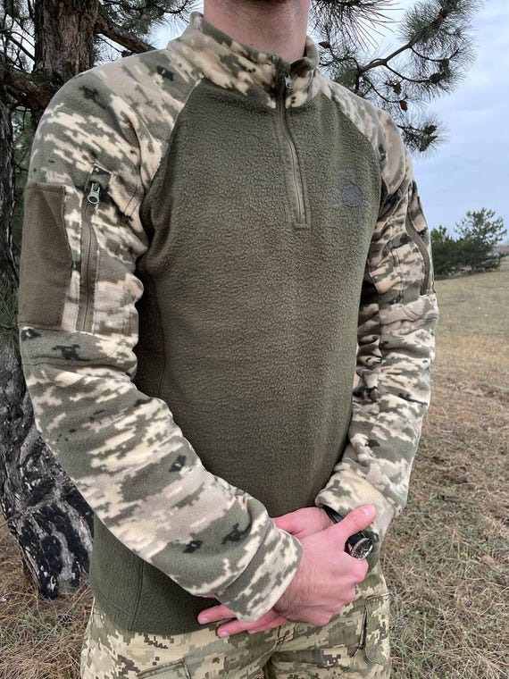 Vintage Winter Combat Shirt Armed Forced of Ukraine - Pixel MM14