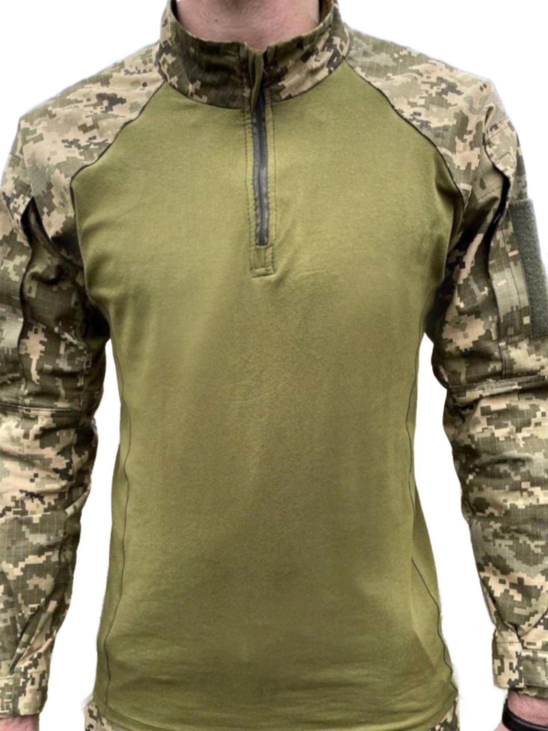 Camisa de combate vintage de verano de las Fuerzas Armadas de