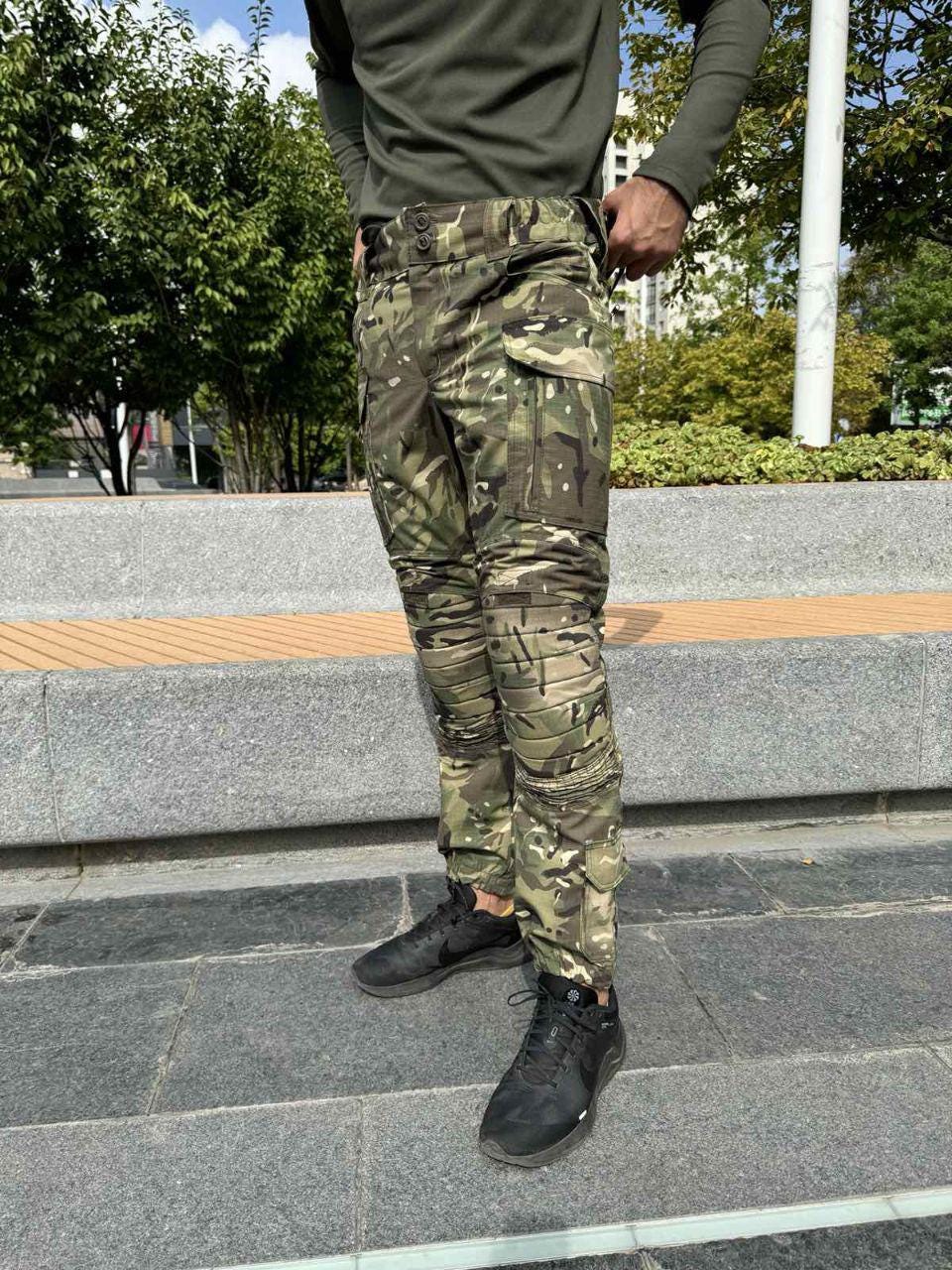 Czen Pantalones Militares Hombre Pantalones de Trabajo Cargo Militar de